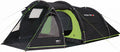 High peak atmos 3 tunneltent - donkergrijs - 3 persoons