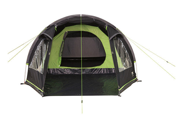 High peak atmos 3 tunneltent - donkergrijs - 3 persoons