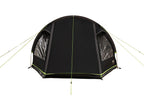 High peak atmos 3 tunneltent - donkergrijs - 3 persoons