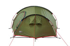 tunneltent Sparrow 2-persoons 260 x 200 x 90 cm groen