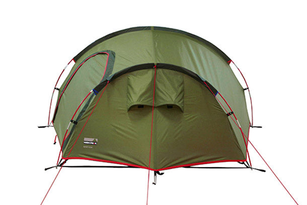 tunneltent Sparrow 2-persoons 260 x 200 x 90 cm groen