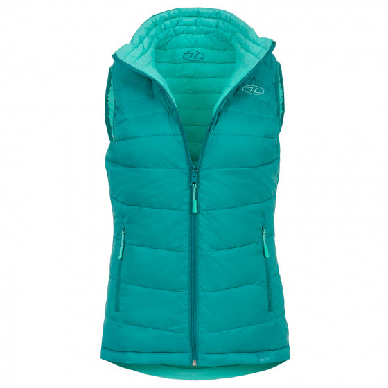 bodywarmer Reversible dames mint/groen maat XL