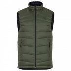 bodywarmer Reversible heren nylon groen/zwart maat XS