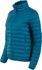 outdoorjas Fara dames nylon blauwgroen maat L