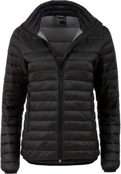 Highlander Outdoorjas Fara dames nylon zwart maat XS