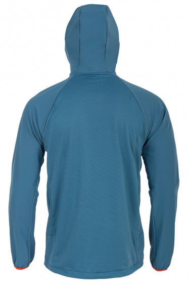 outdoorjas Hirta Hybrid heren nylon blauw maat M