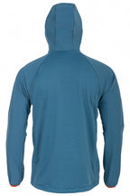 outdoorjas Hirta Hybrid heren nylon blauw maat M