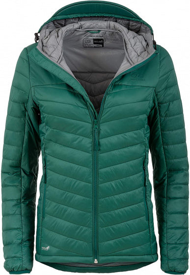 outdoorjas Lewis dames nylon groen maat S