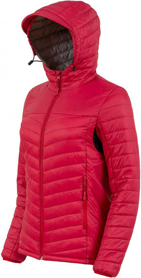 outdoorjas Lewis dames nylon rood maat XS