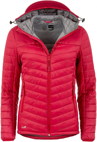 outdoorjas Lewis dames nylon rood maat XL