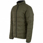 outdoorjas Reversible heren olijfgroen/zwart maat XS