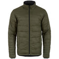 outdoorjas Reversible heren olijfgroen/zwart maat XL