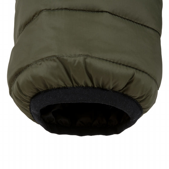outdoorjas Reversible heren olijfgroen/zwart maat XL