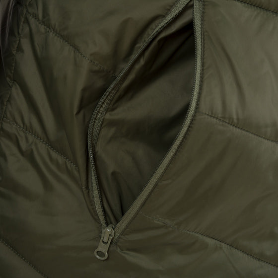 outdoorjas Reversible heren olijfgroen/zwart maat XL