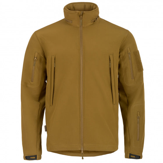 outdoorjas Tactical Soft-Shell heren okergeel mt XL