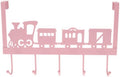 deurhanger kapstok trein roze 28x31x9cm 5haaks