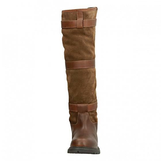 outdoorlaarzen Highlander leer/suède bruin/bruin maat 38