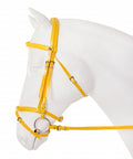 hoofdstel Flashy Engels nylon/PVC geel cob