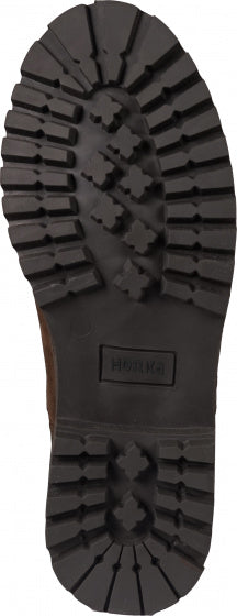 outdoorlaarzen Aspen laag leer/imitatiebont bruin maat 39