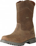 outdoorlaarzen Aspen laag leer/imitatiebont bruin maat 39