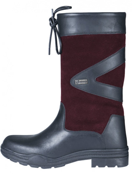 outdoorlaarzen Greenwich kort unisex bordeaux/blauw mt 40