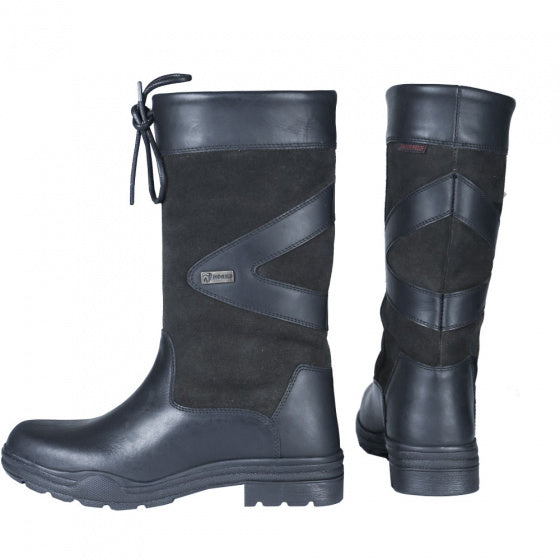 outdoorlaarzen Greenwich unisex leer antraciet/zwart mt 41