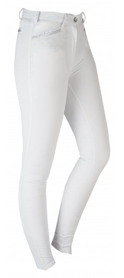 rijbroek Alexa dames micropolyester wit maat 36-S