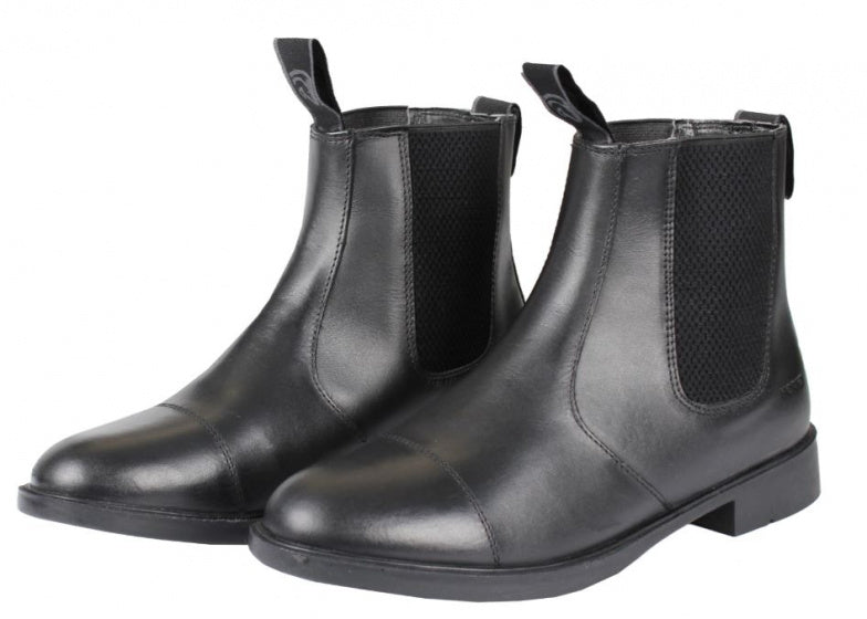 rijschoenen Jodhpur Basic leer/cambrill zwart maat 42