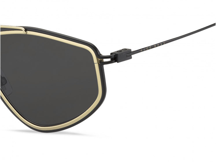zonnebril 1192/S I46/IR heren cat. 3 zwart/goud