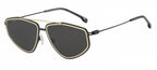 zonnebril 1192/S I46/IR heren cat. 3 zwart/goud