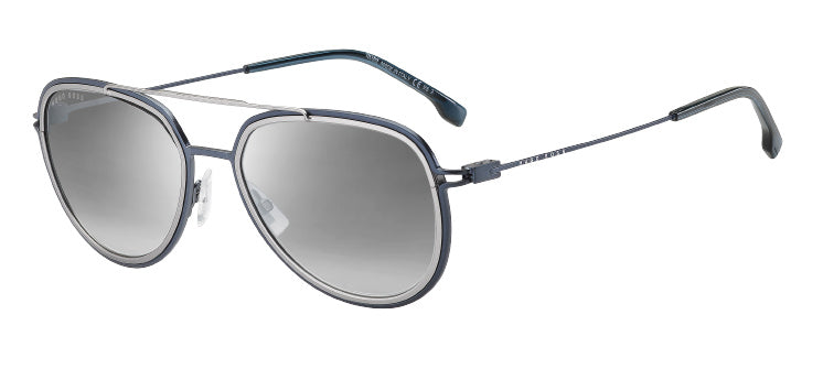 zonnebril 1193/S DTY-IC heren cat.3 spiegelend blauw