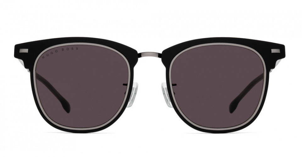 zonnebril heren piloot cat. 2 zwart/paars (1144 F/S)