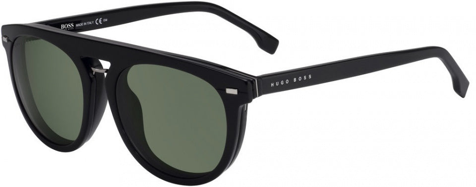 opzet zonnebril dames cat. 2 zwart/groen (1129 CL-On)