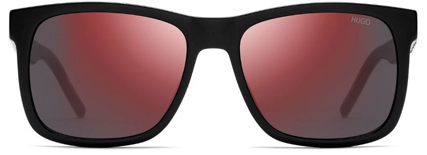 zonnebril HG 1068/S heren 57 mm zwart/rood