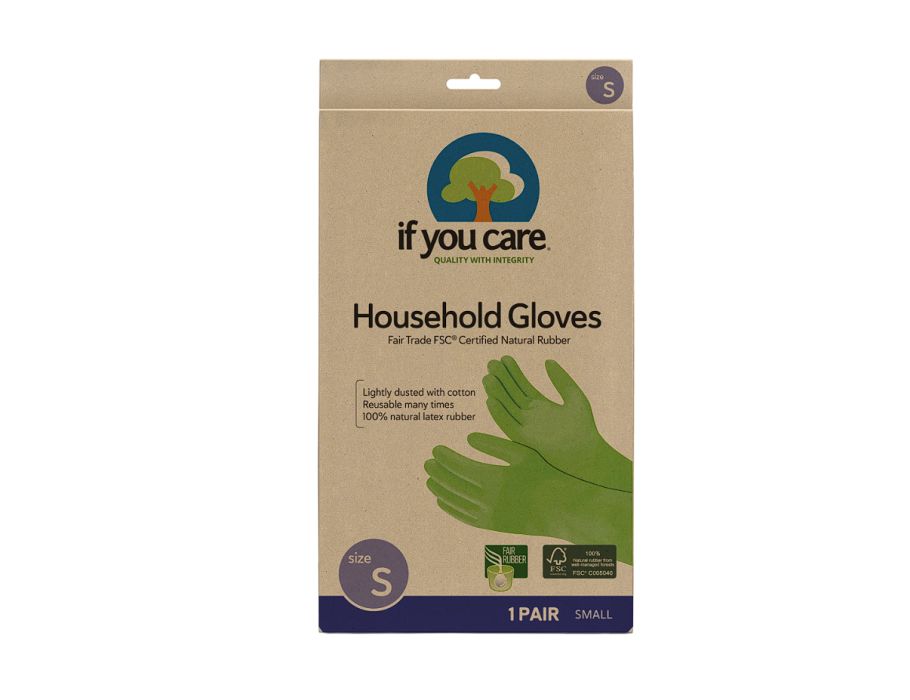 if you care huishoudhandschoenen - fsc rubber - s