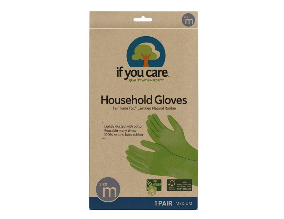 if you care huishoudhandschoenen - fsc rubber - m