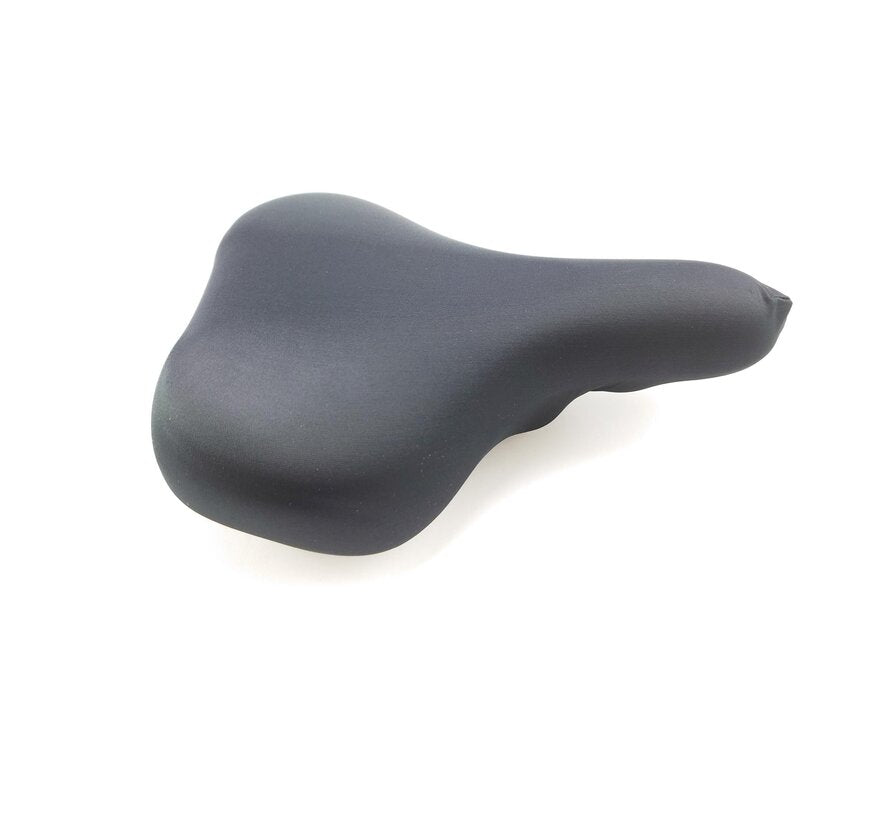 Zadeldek race zwart nylon