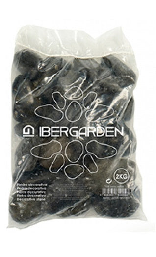 decoratiestenen groot 2 kg zwart