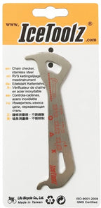 IceToolz Slijtagemeter 12,5 cm RVS zilver