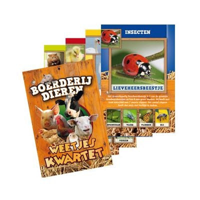 Identity games idgames weetjes kwartet boerderijdieren