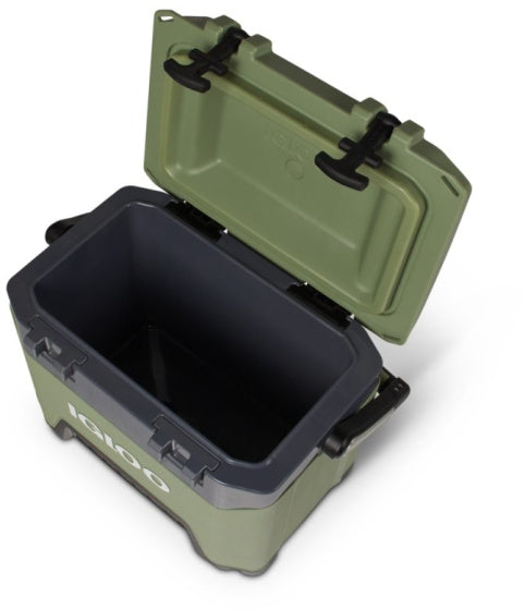 Igloo 25 koelbox voor de bouw 23 liter legergroen/zwart