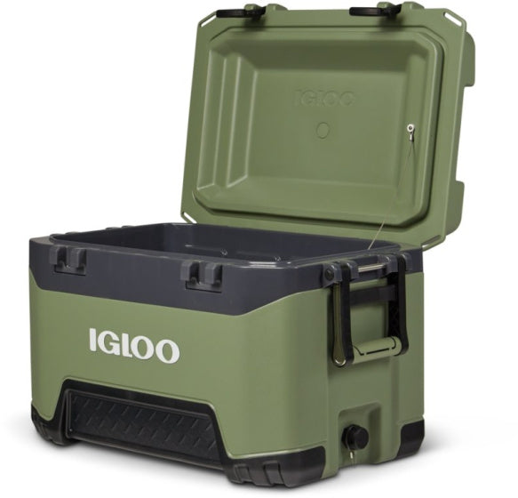 Igloo 52 koelbox voor de bouw 49 liter legergroen zwart