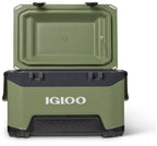 Igloo 52 koelbox voor de bouw 49 liter legergroen zwart