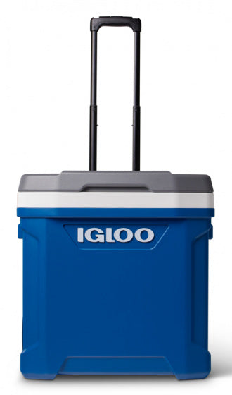 Igloo latitude 60 roller - grote koelbox op wielen - 56 liter - blauw