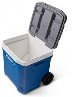 Igloo latitude 60 roller - grote koelbox op wielen - 56 liter - blauw