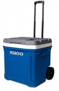 Igloo latitude 60 roller - grote koelbox op wielen - 56 liter - blauw