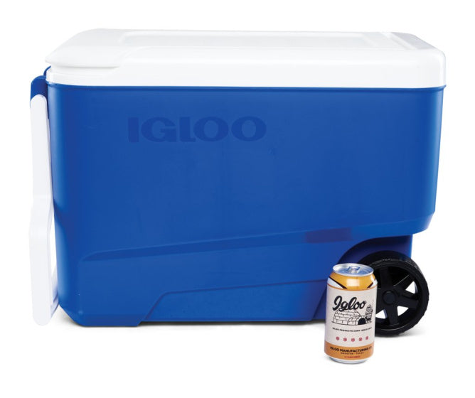 koelbox Wheelie 36 liter polyethyleen blauw