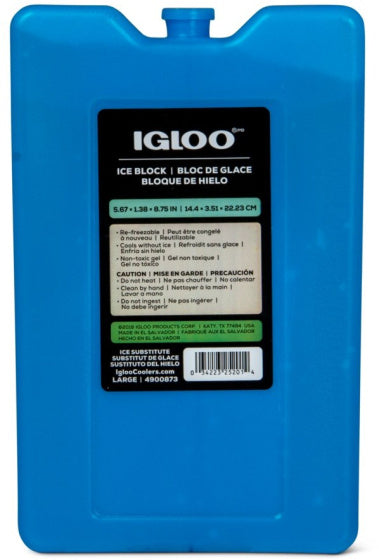 Igloo Maxcold Large koelelement 930 gram blauw