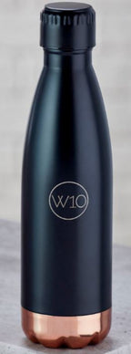 waterfles W10 Bevington 480 ml RVS zwart