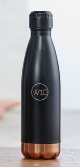 waterfles W10 Bevington 480 ml RVS zwart